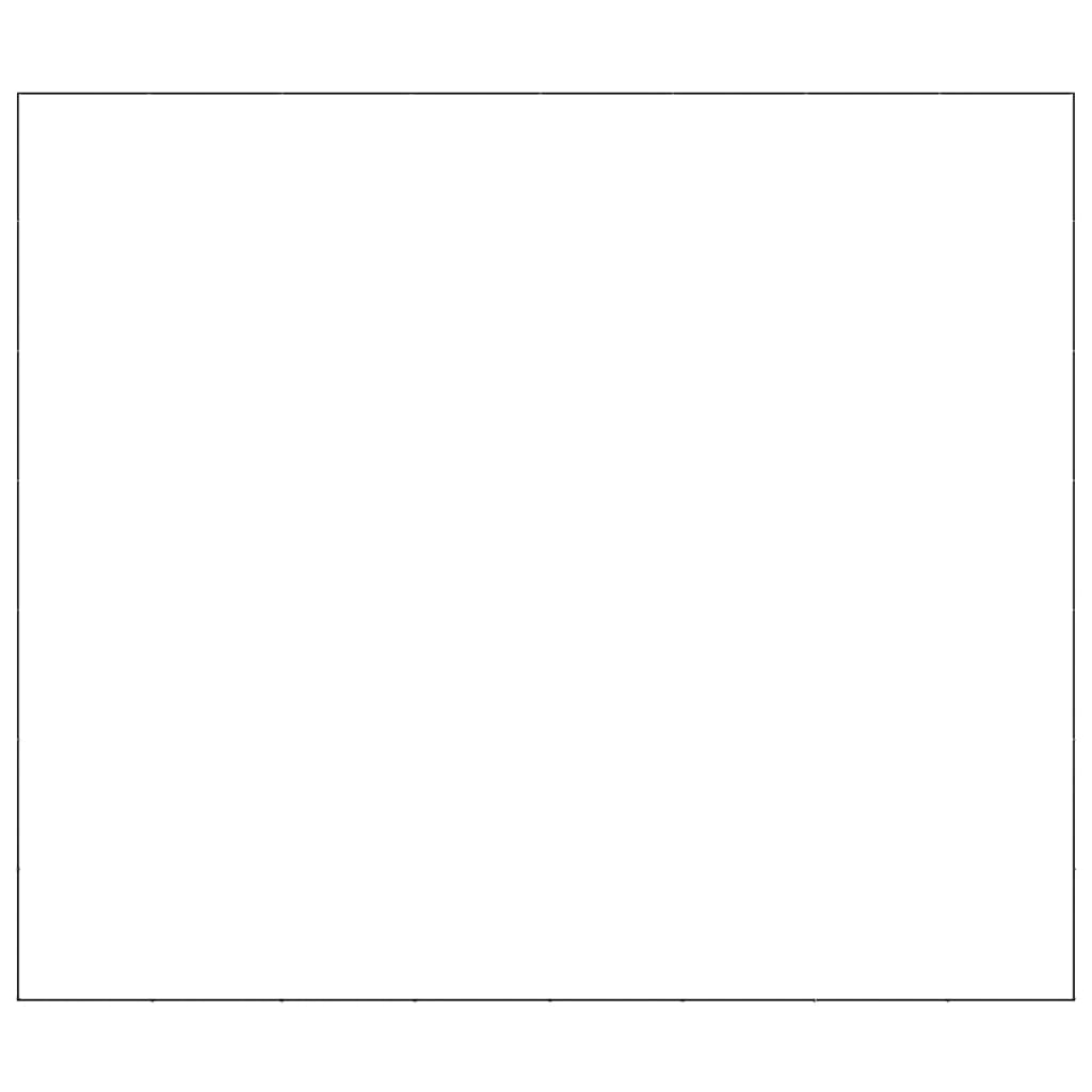 vidaXL Dog Kennel Black 56 m² Steel