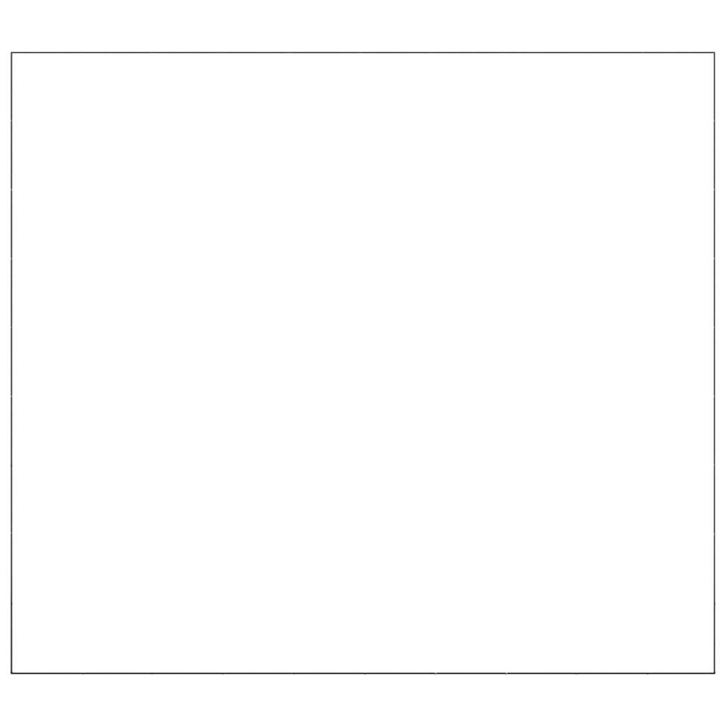 vidaXL Dog Kennel Black 90 m² Steel