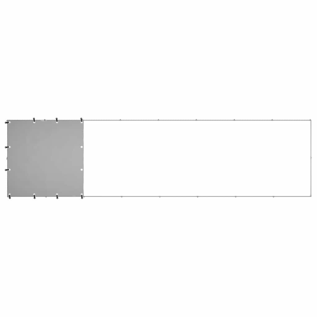 Dog Kennel Silver 4,84 m² Steel