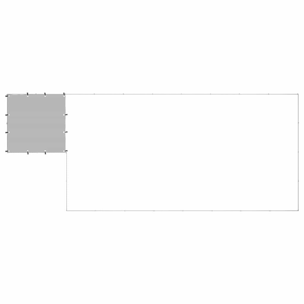 Dog Kennel Silver 10,89 m² Steel