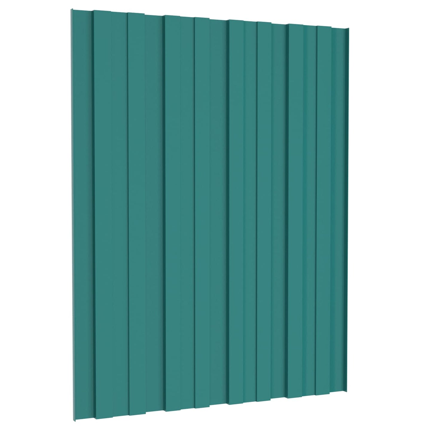 Roof Panel 36 pcs Green 60 x 45 cm Galvanised steel