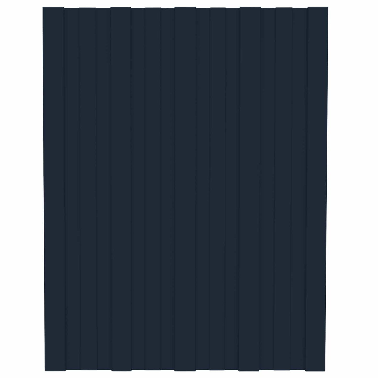 Roof Panel 12 pcs Anthracite 60 x 45 cm Galvanised steel