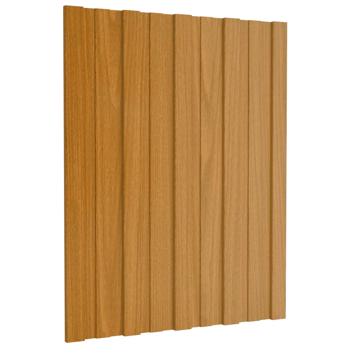 Roof Panel 12 pcs Natural 60 x 45 cm Galvanised steel