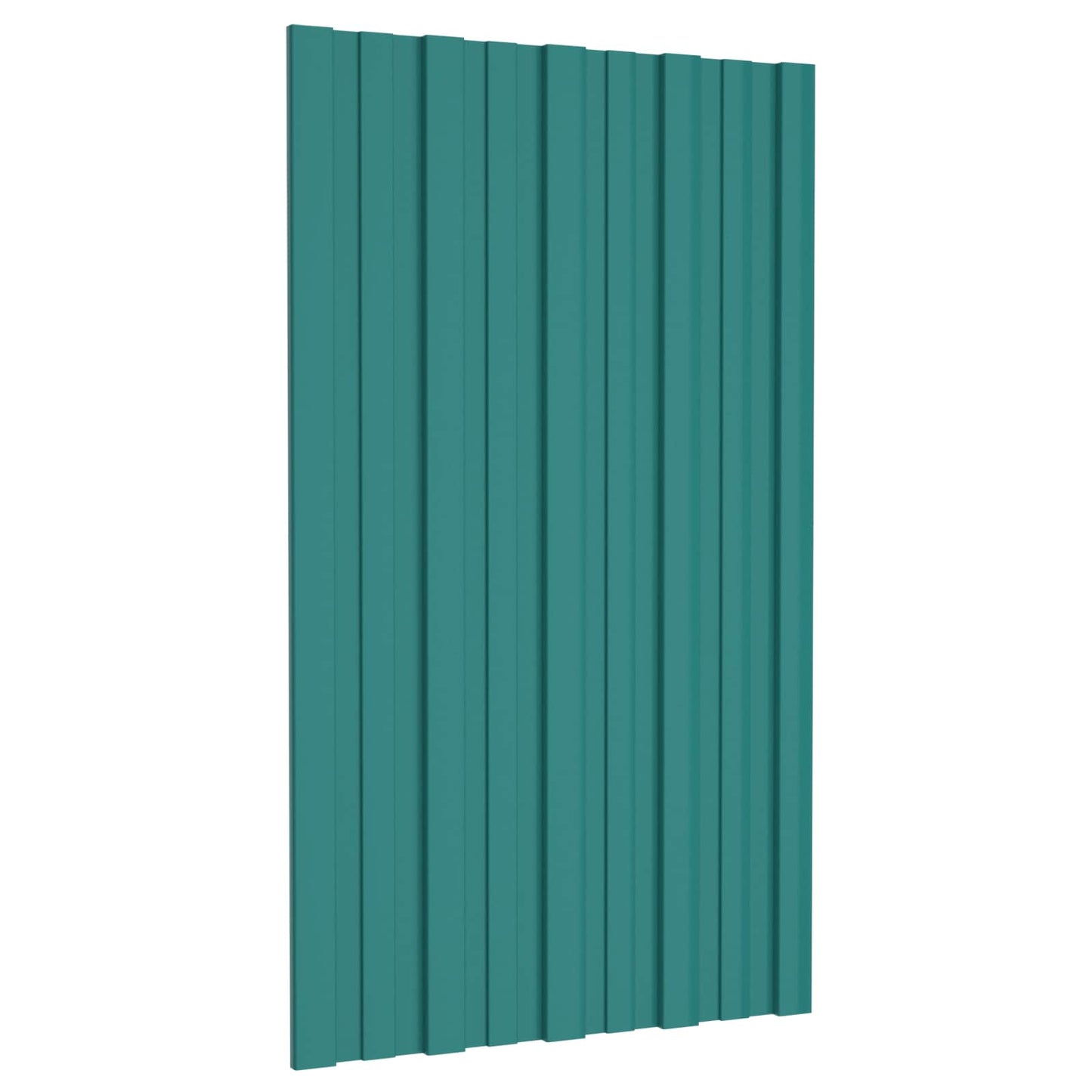 Roof Panel 36 pcs Green 80 x 45 cm Galvanised steel