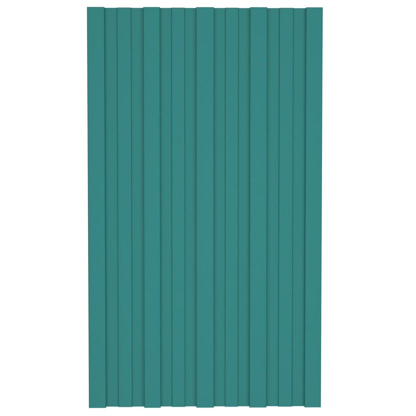 Roof Panel 36 pcs Green 80 x 45 cm Galvanised steel