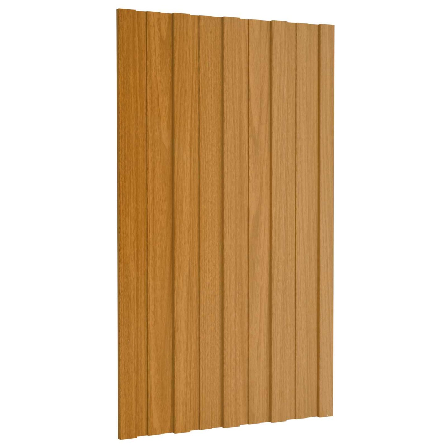 Roof Panel 36 pcs Natural 80 x 45 cm Galvanised steel