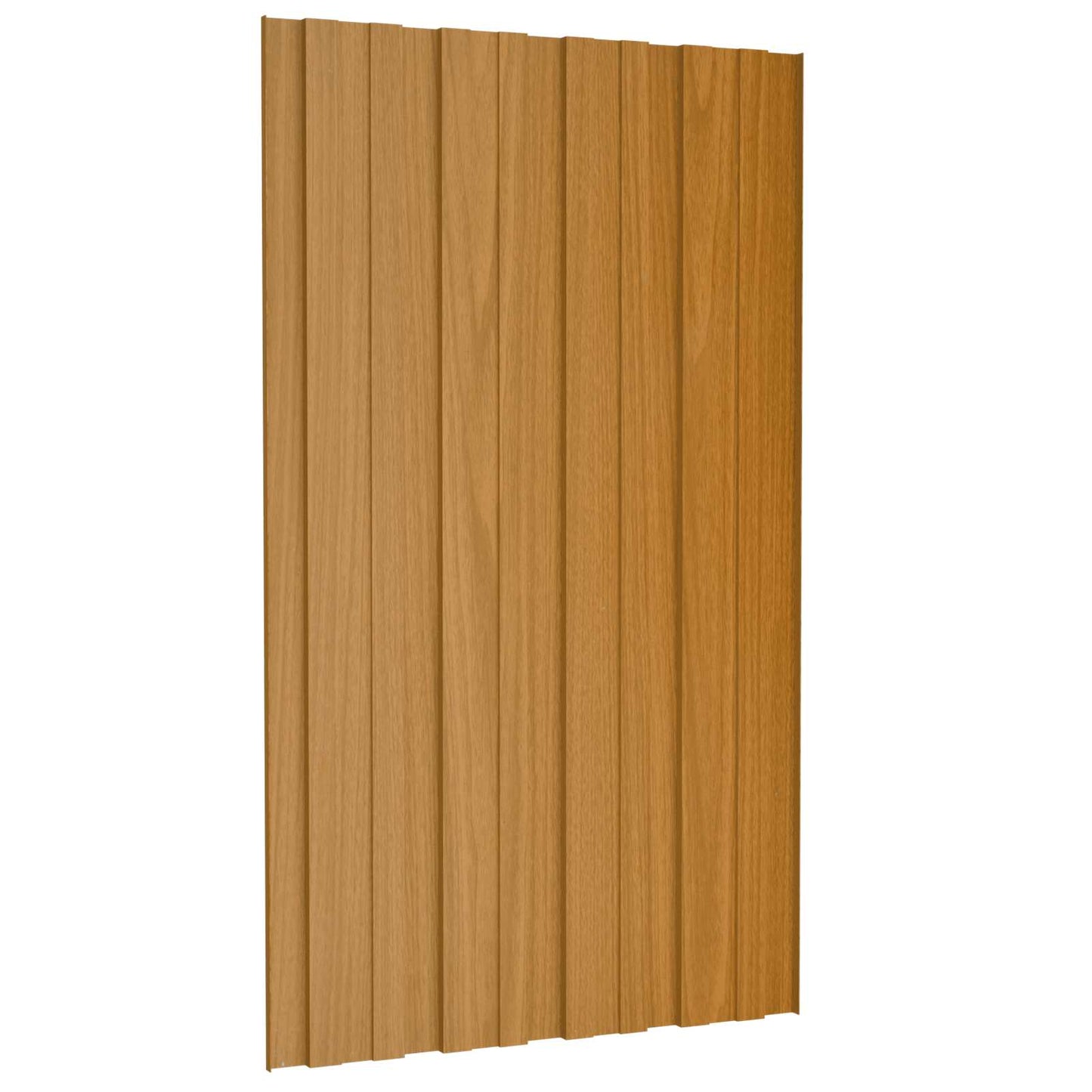 Roof Panel 36 pcs Natural 80 x 45 cm Galvanised steel