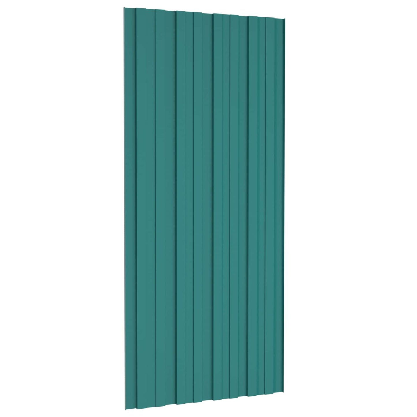 Roof Panel 36 pcs Green 100 x 45 cm Galvanised steel