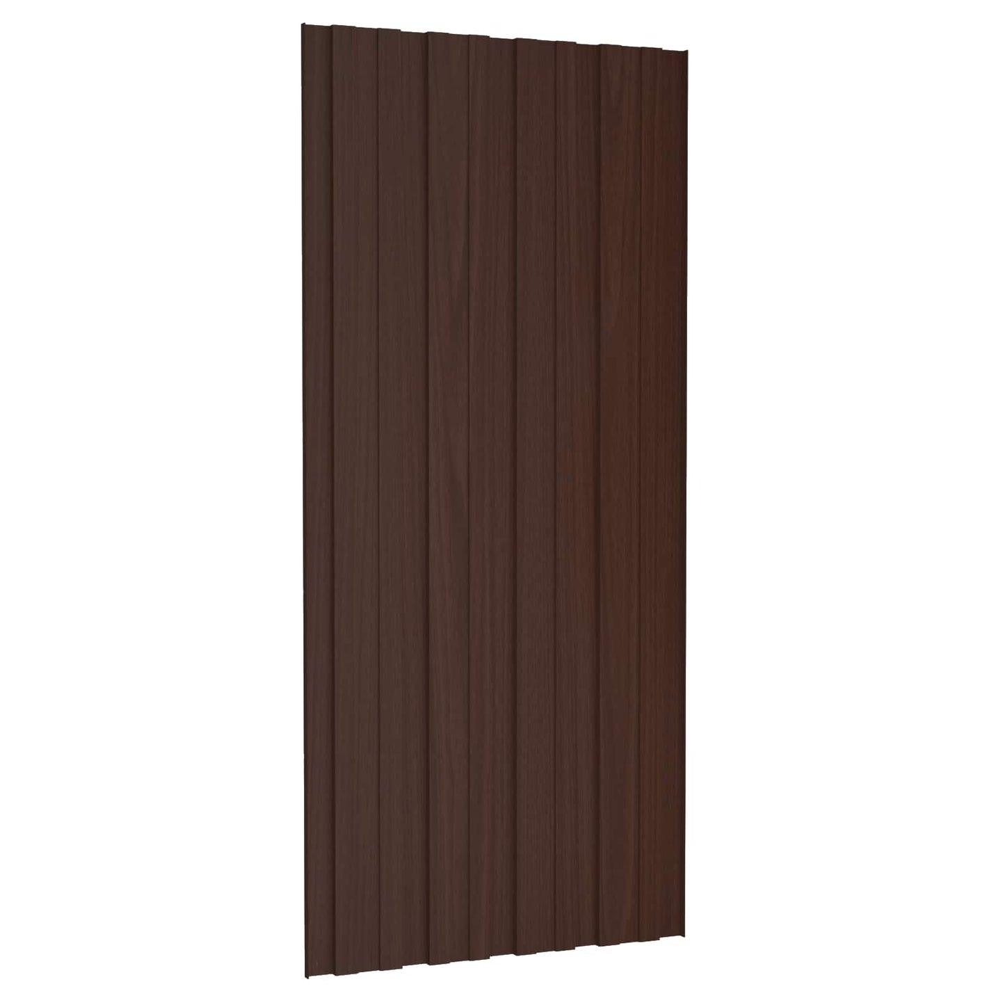 Roof Panel 36 pcs Brown 100 x 45 cm Galvanised steel