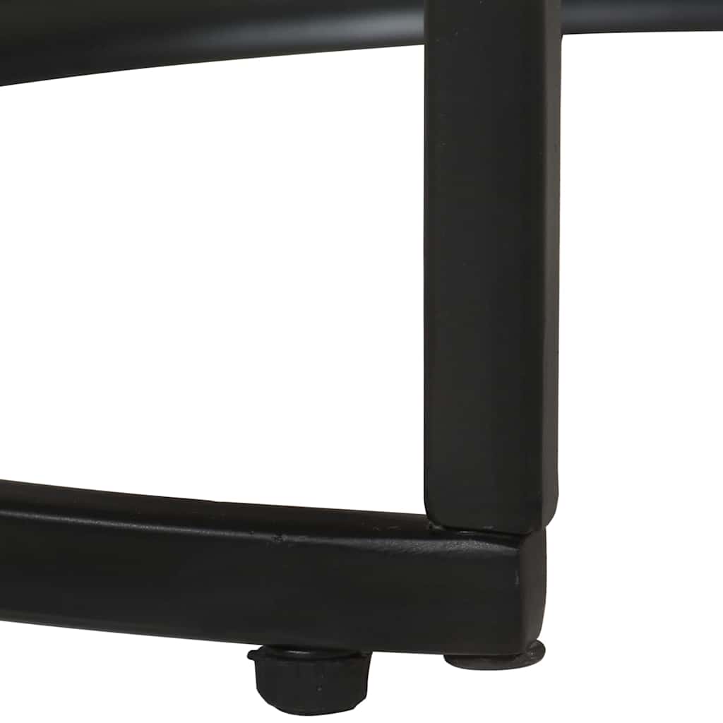 338002 vidaXL Nesting Tables 3 pcs Rough Mango Wood