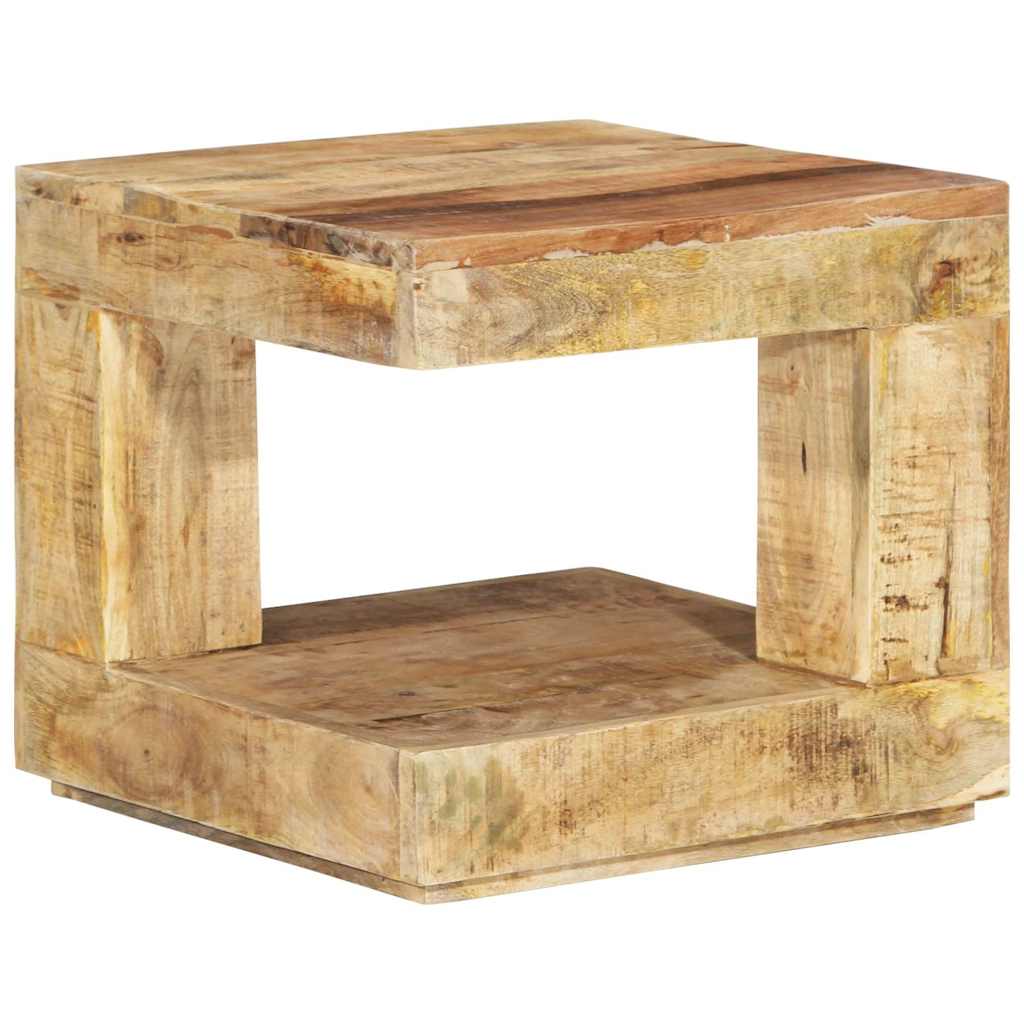 338007 vidaXL Coffee Table 45x45x40 cm Solid Wood Mango