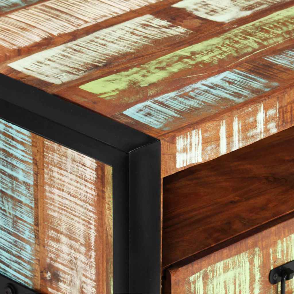 338221 vidaXL Coffee Table 100x50x41 cm Solid Wood Reclaimed