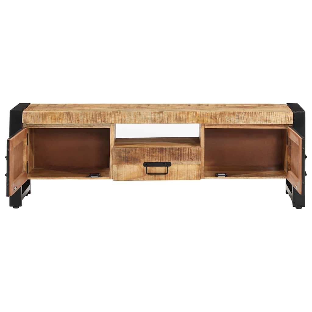 338222 vidaXL TV Cabinet 120x30x40 cm Solid Wood Mango
