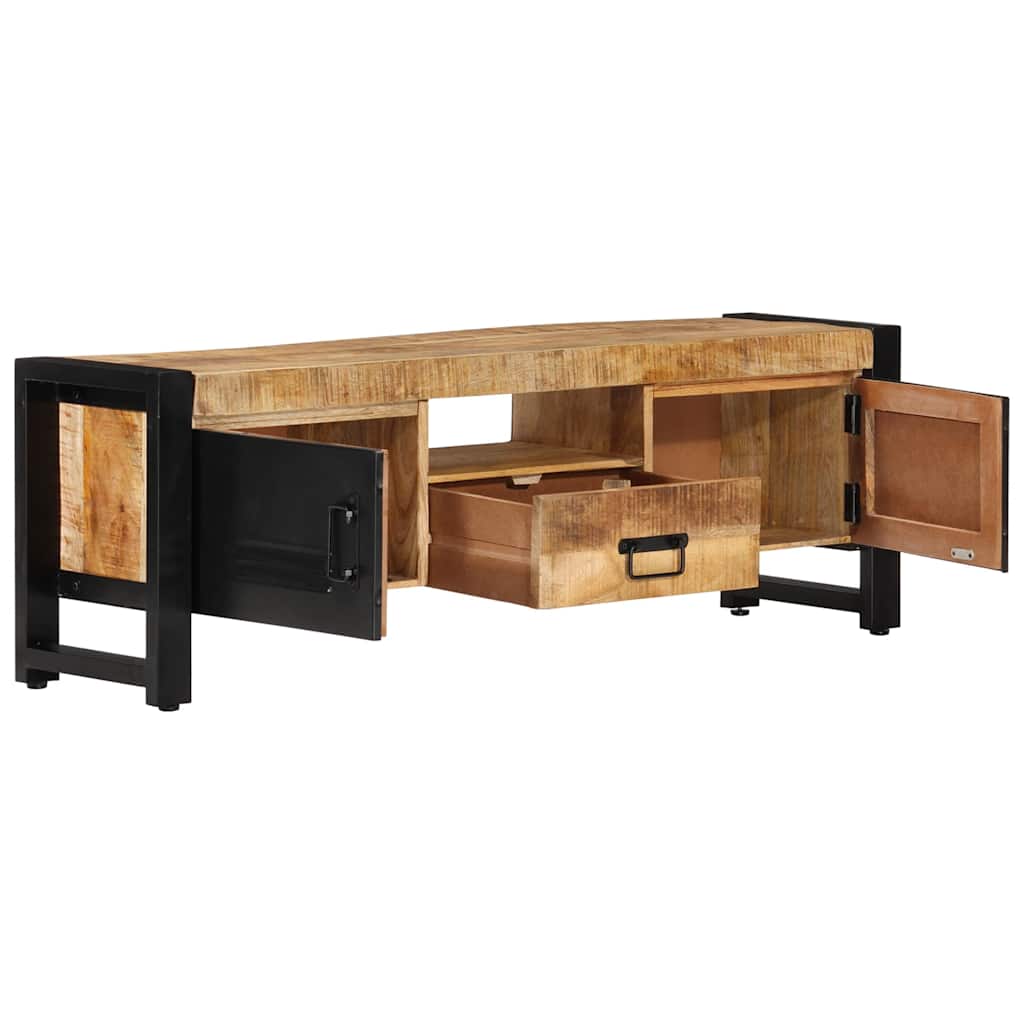 338222 vidaXL TV Cabinet 120x30x40 cm Solid Wood Mango
