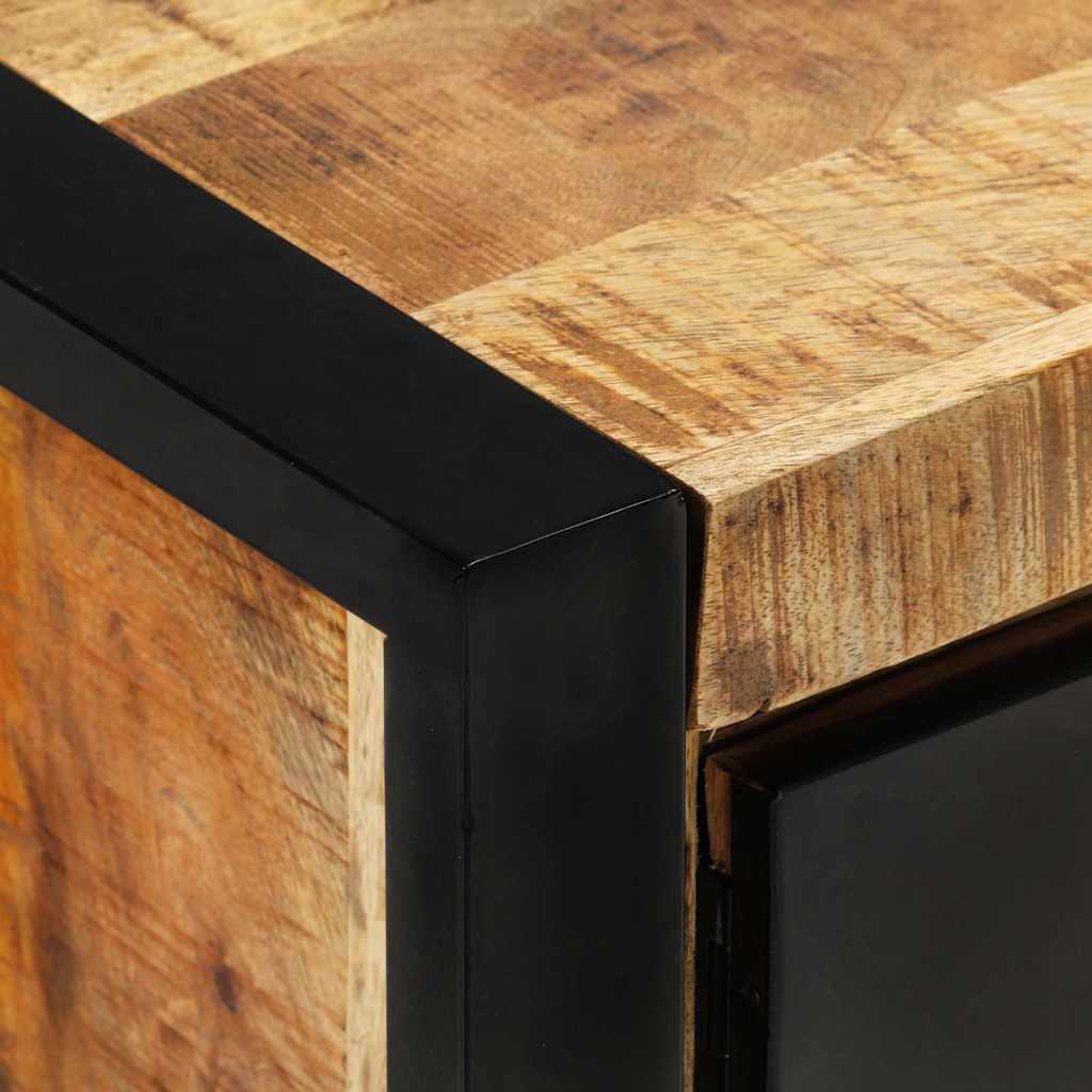338222 vidaXL TV Cabinet 120x30x40 cm Solid Wood Mango