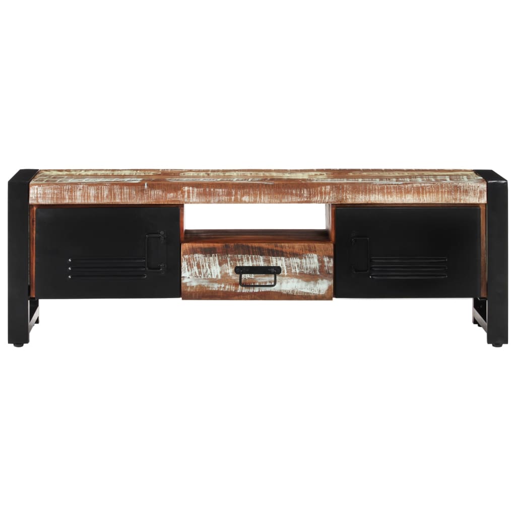 vidaXL TV Cabinet 120x30x40 cm Solid Wood Reclaimed