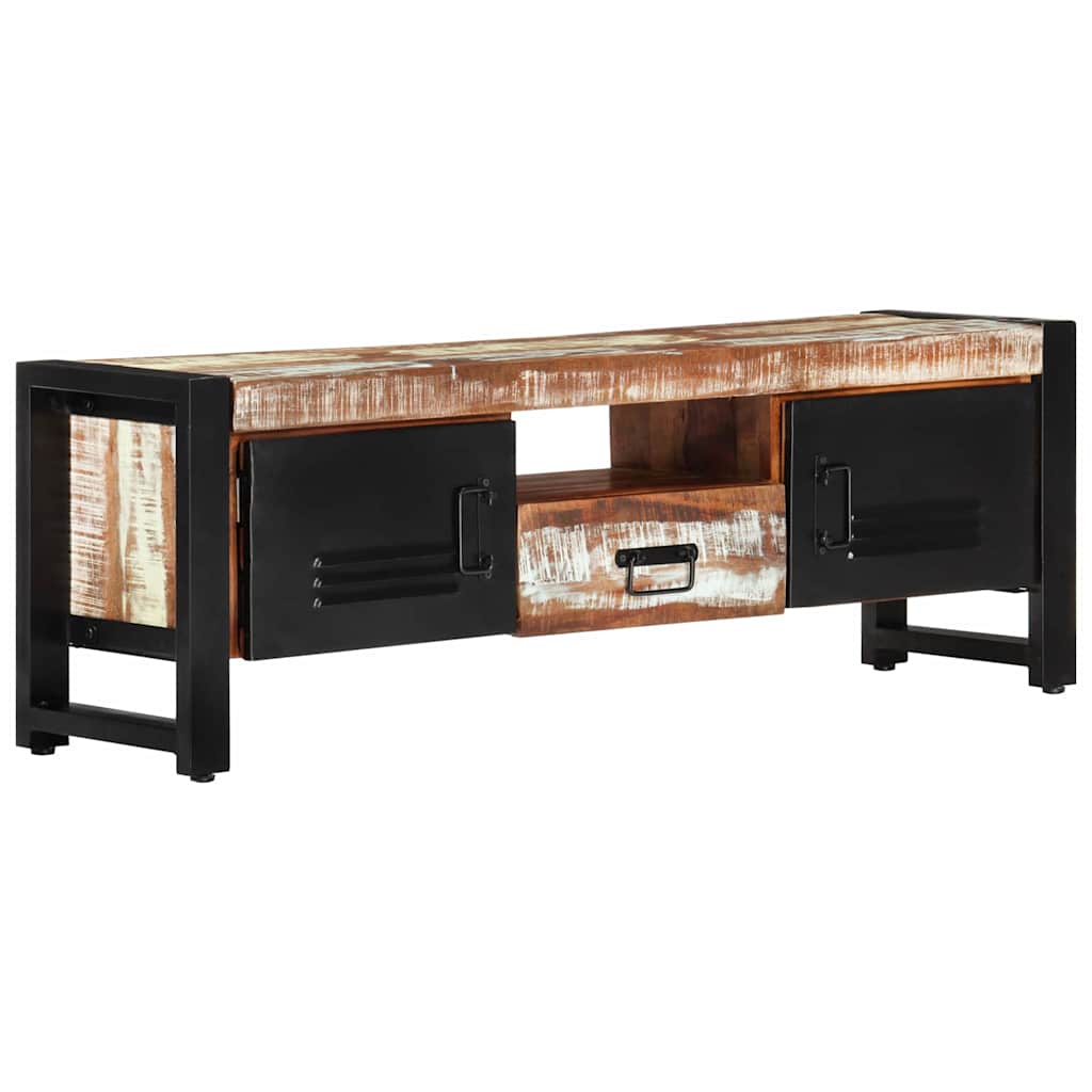 TV Cabinet 120x30x40 cm Solid Wood Reclaimed