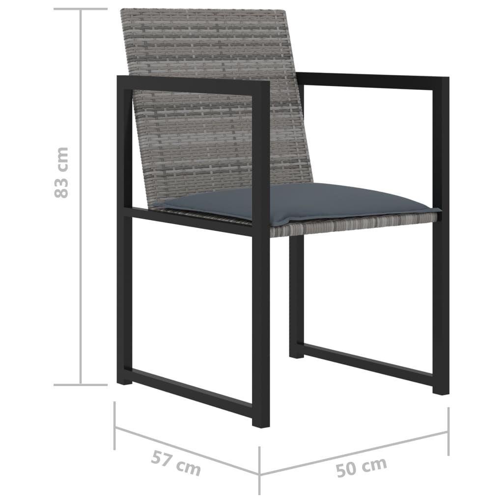 Outdoor Dining Set | Grey