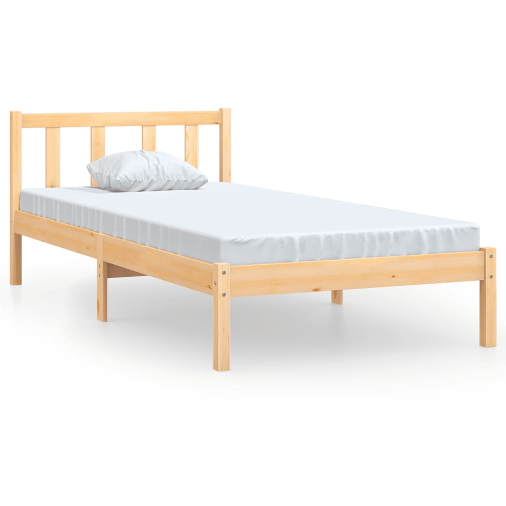 Bedframe massief grenenhout 90x190 cm 3FT eenpersoons