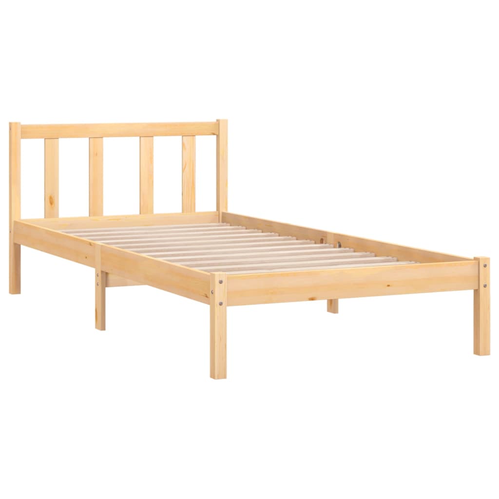 Bedframe massief grenenhout 90x190 cm 3FT eenpersoons