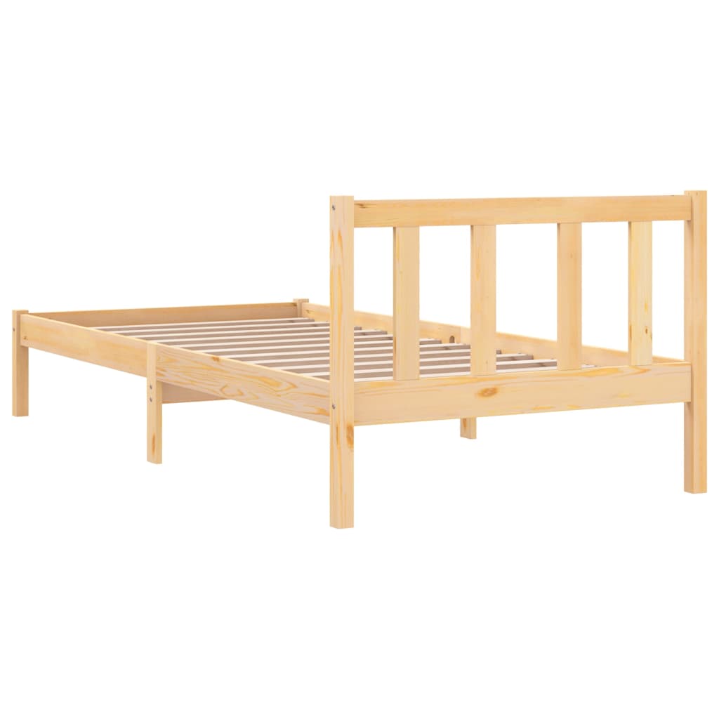 Bedframe massief grenenhout 90x190 cm 3FT eenpersoons