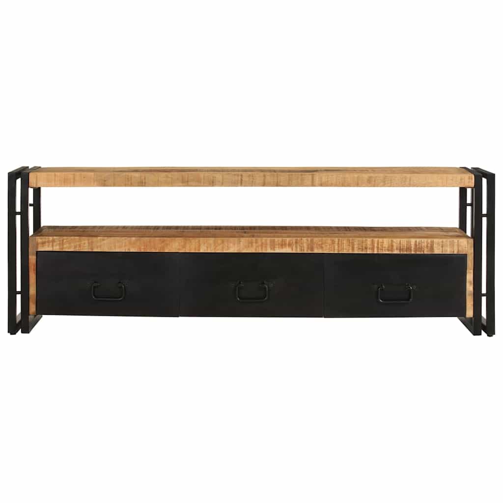 338466 vidaXL TV Cabinet 120x30x40 cm Solid Wood Mango