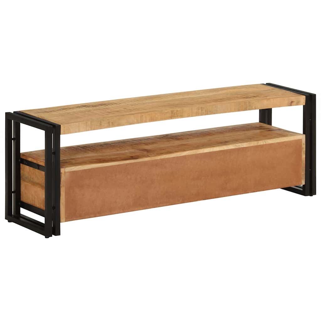 338466 vidaXL TV Cabinet 120x30x40 cm Solid Wood Mango