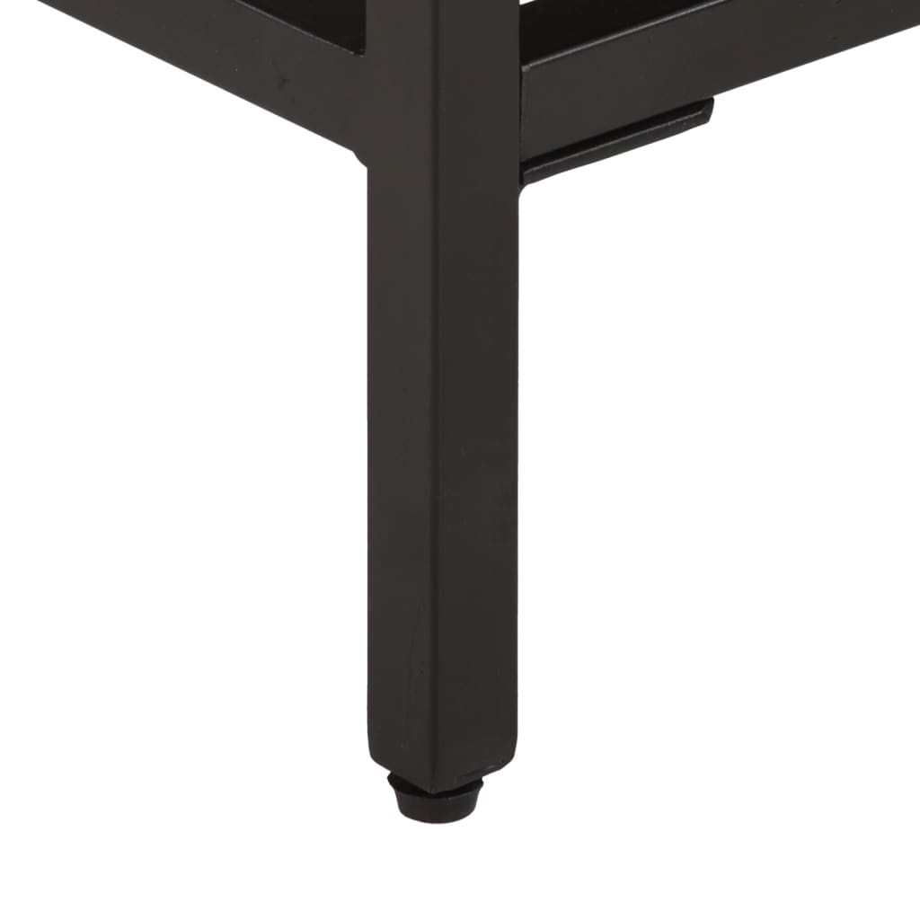Side Table 40x30x51 cm Solid Wood Reclaimed