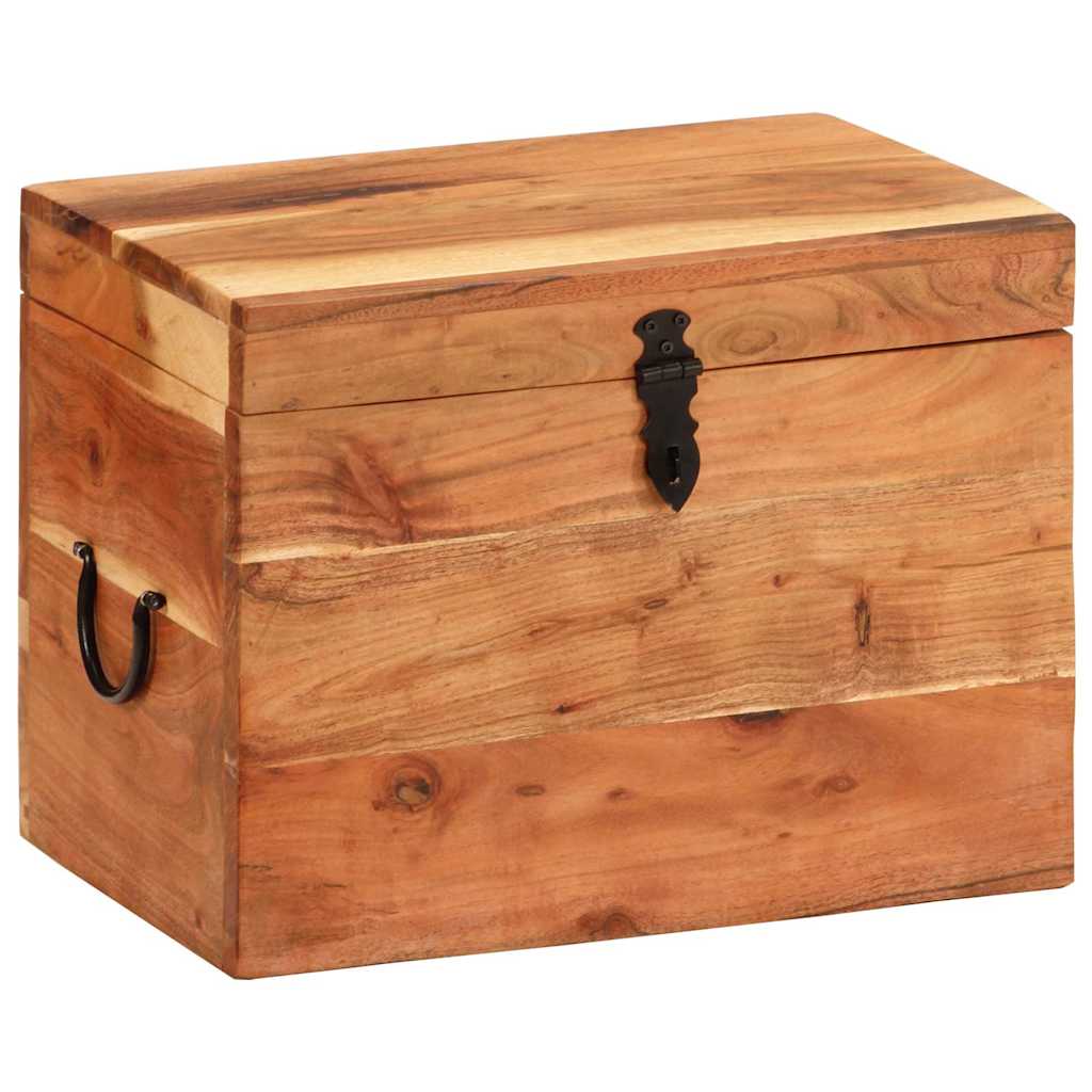 338482 vidaXL Storage Box 39x28x31 cm Solid Wood Acacia