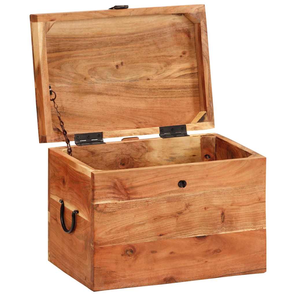 338482 vidaXL Storage Box 39x28x31 cm Solid Wood Acacia
