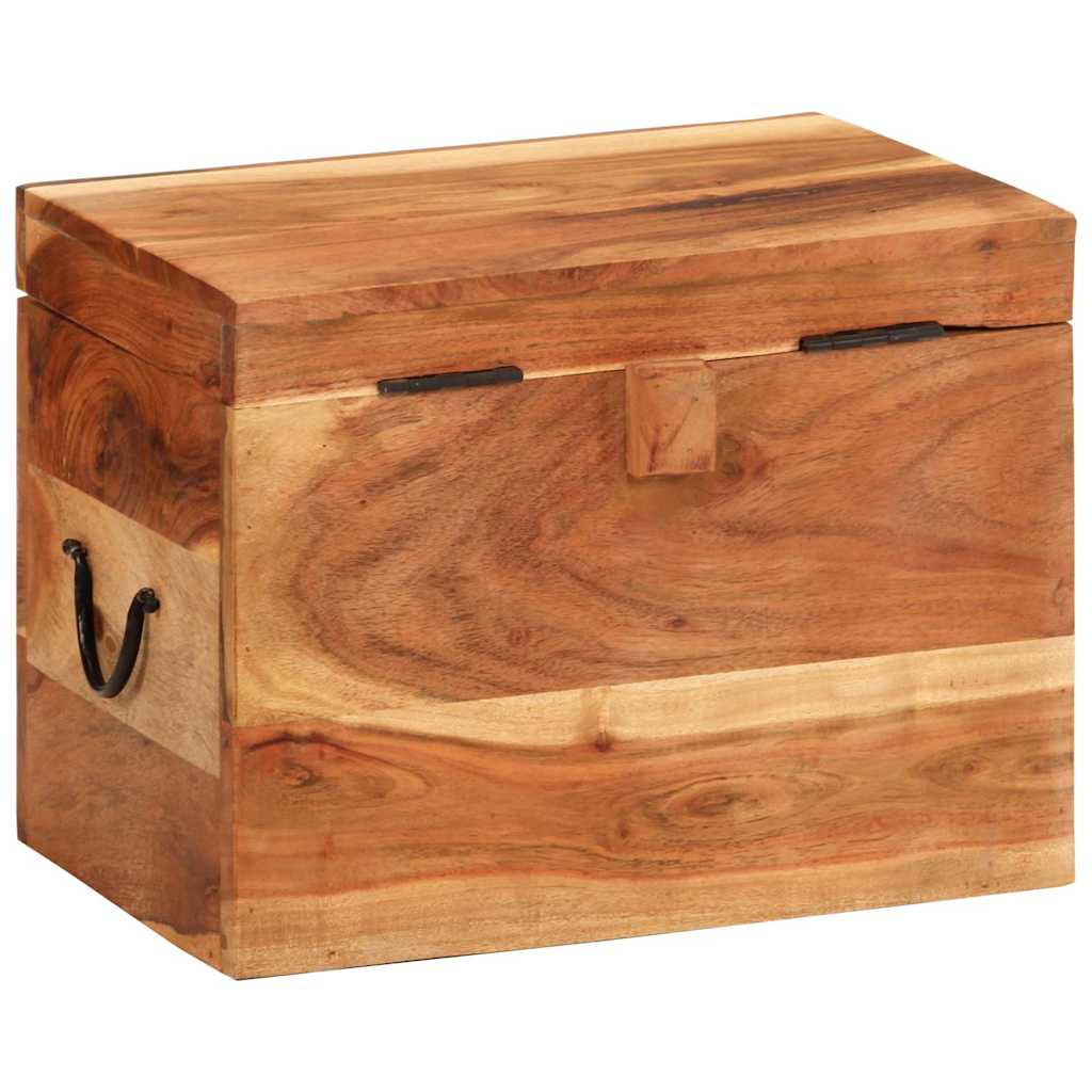 338482 vidaXL Storage Box 39x28x31 cm Solid Wood Acacia