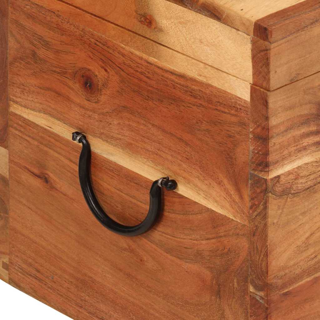338482 vidaXL Storage Box 39x28x31 cm Solid Wood Acacia