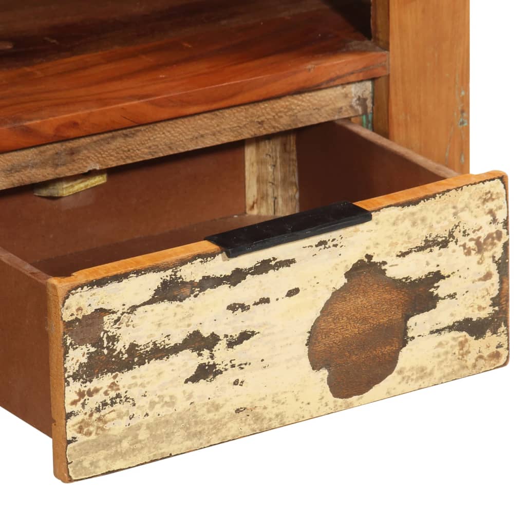 TV Cabinet 110x30x40 cm Solid Reclaimed Wood