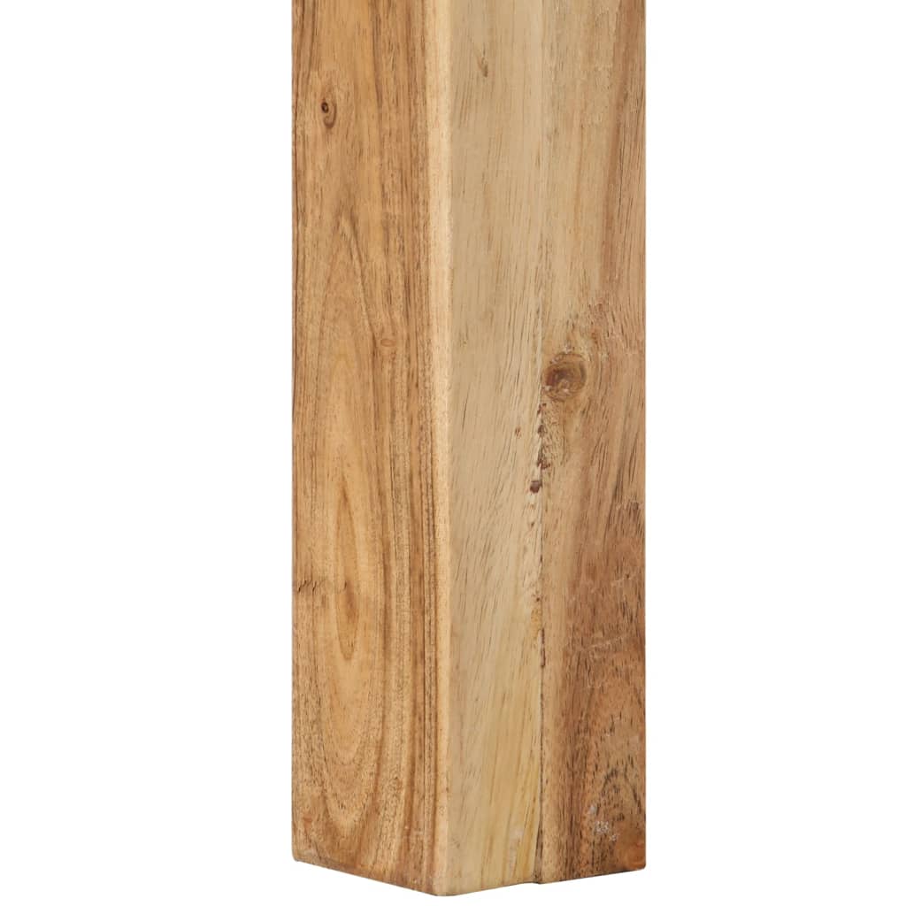 Coffee Table 80x80x40 cm Solid Acacia Wood
