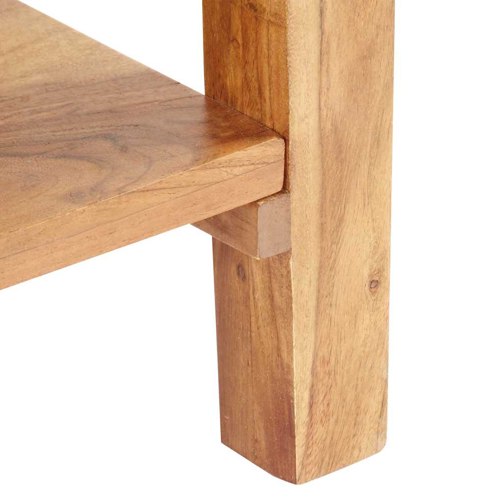 338033 vidaXL Console Table 100x40x76 cm Solid Acacia Wood
