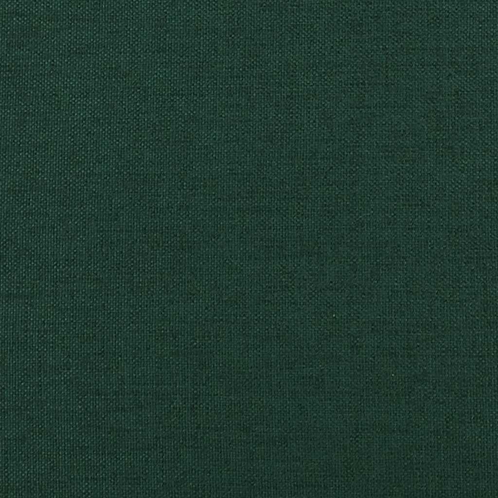 Recliner Chair Dark Green Fabric