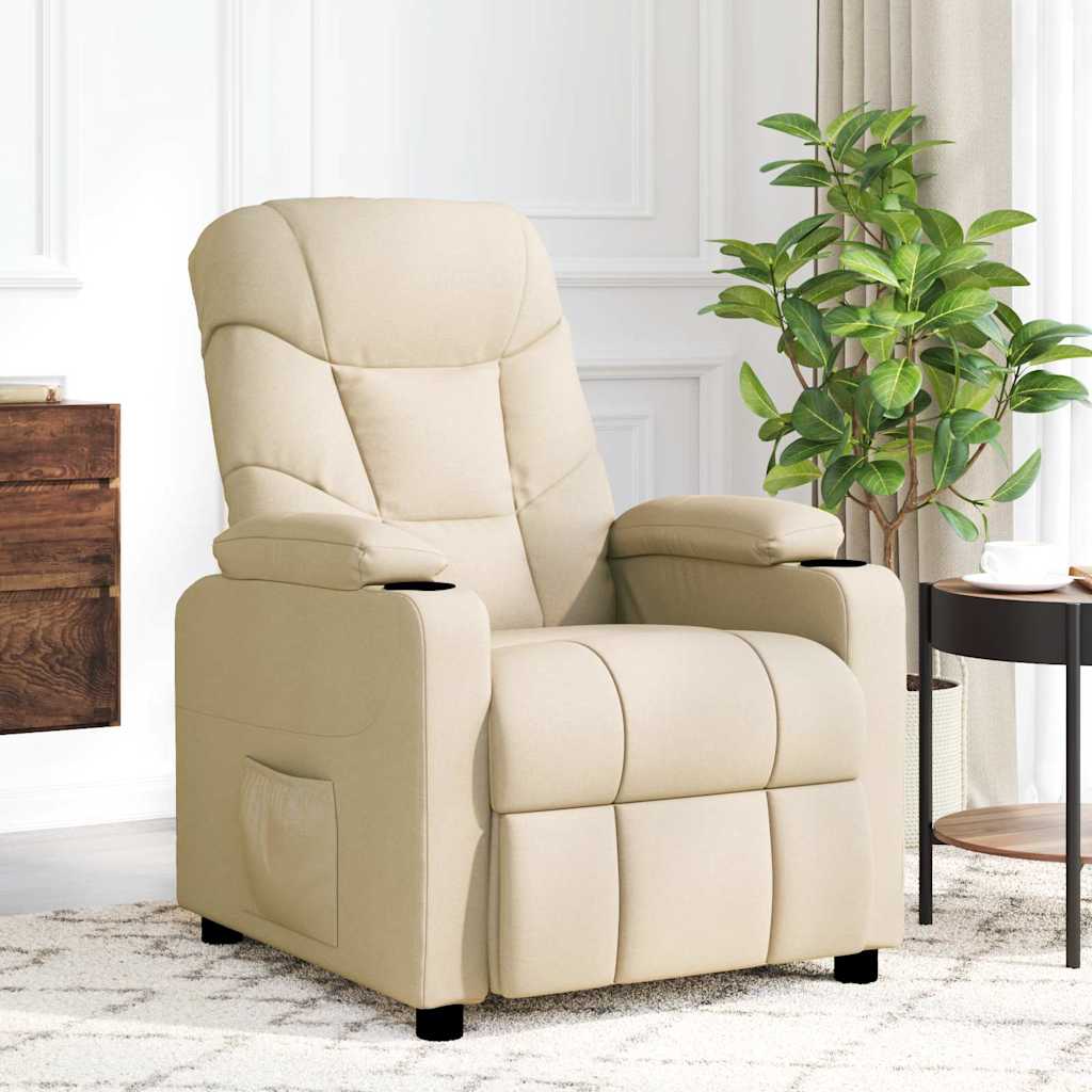 Massage Chair Cream Fabric