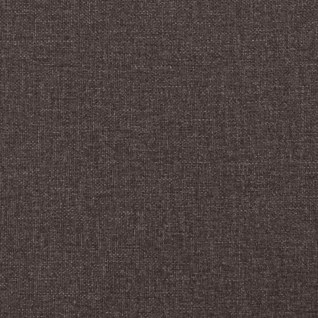 Massage Chair Dark Brown Fabric
