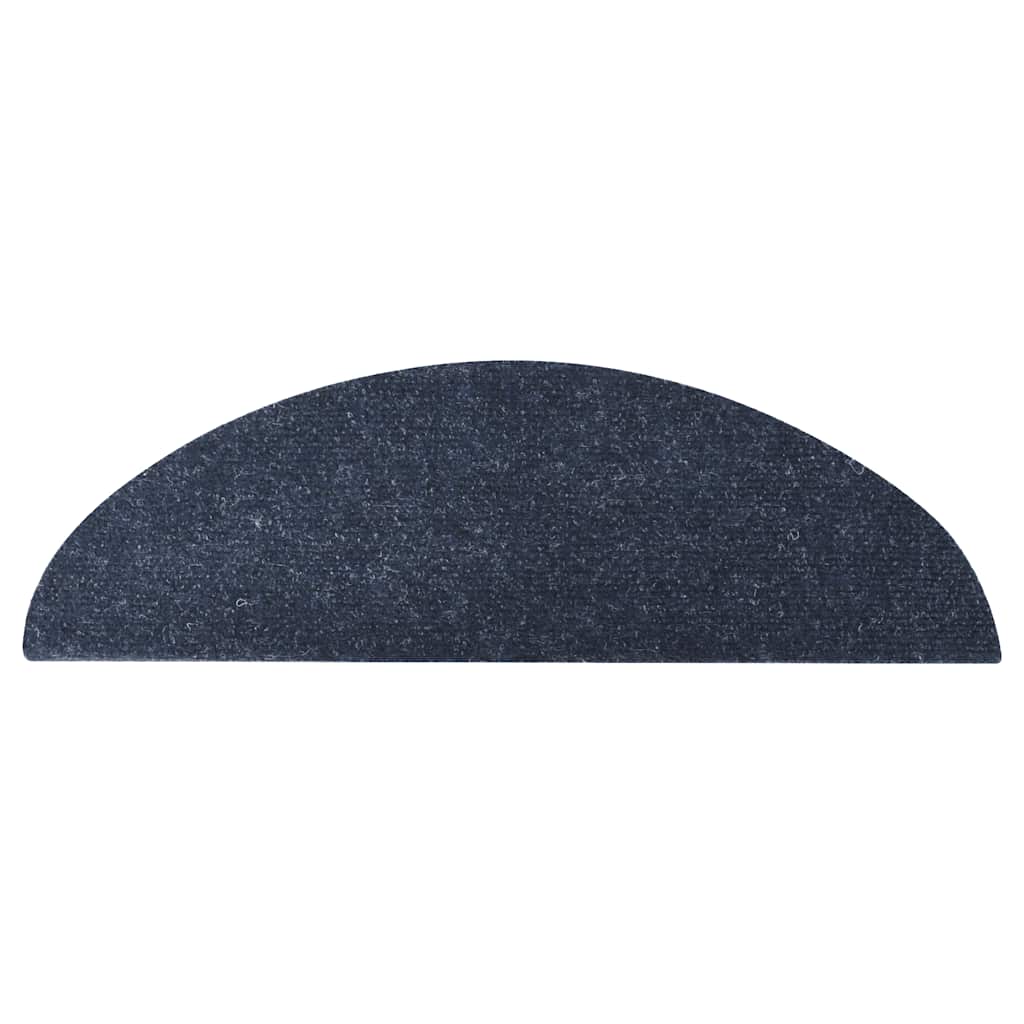 136393 vidaXL Stair Mats Self-adhesive 15 pcs 56x17x3 cm Blue