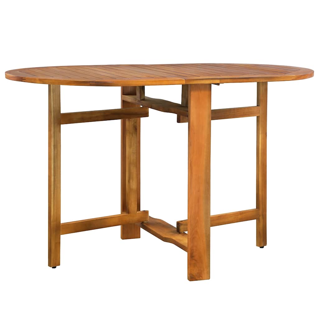 Dining Set | Natural wood | Solid Acacia wood | Set | Collapsible