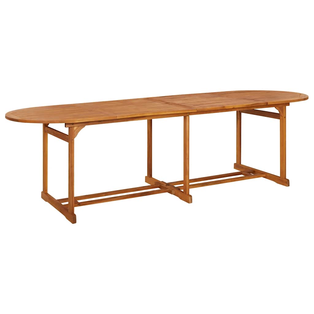 Dining Set | Acacia wood | Solid acacia wood | Large | Foldable