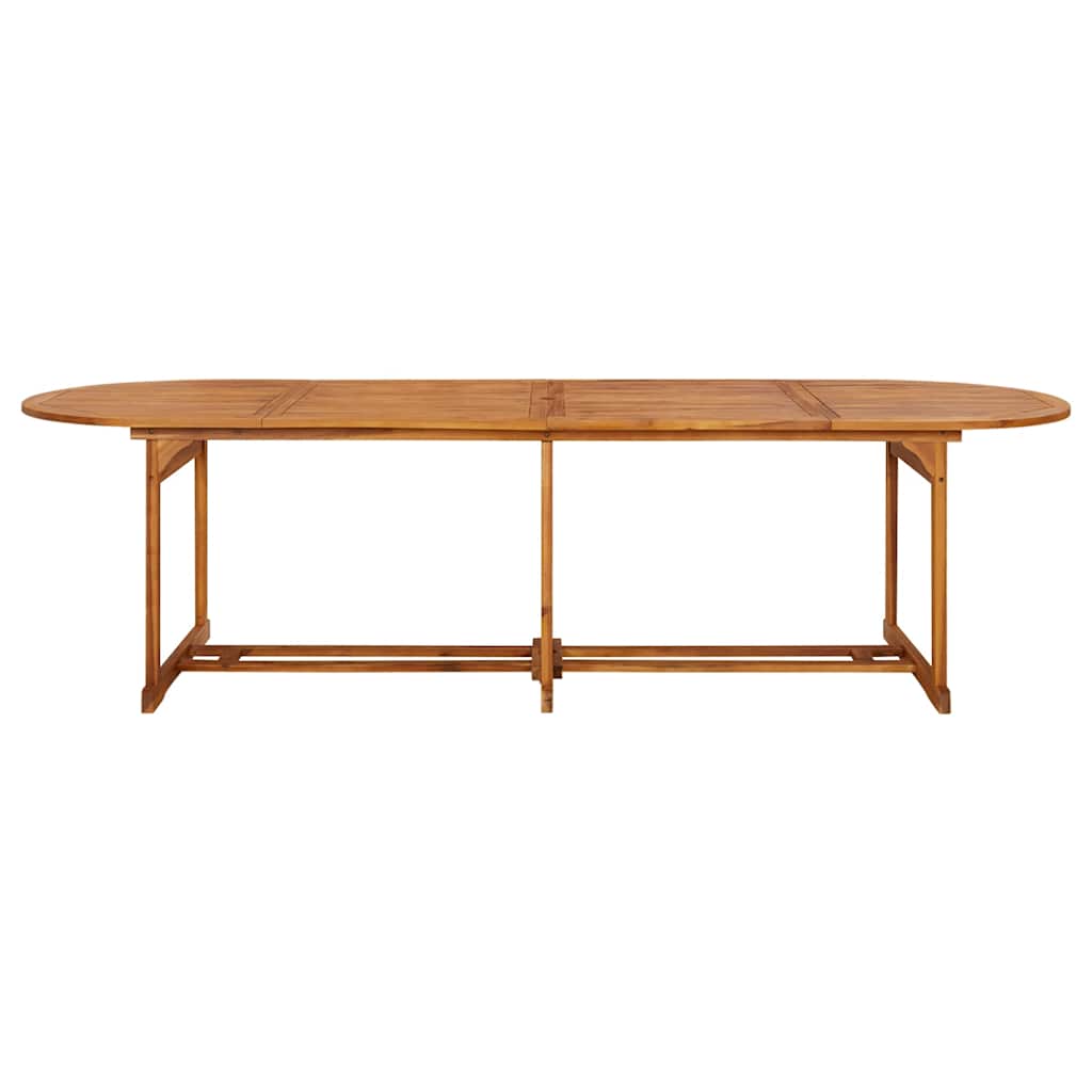 Dining Set | Wood | Solid Acacia Wood | Large | Foldable