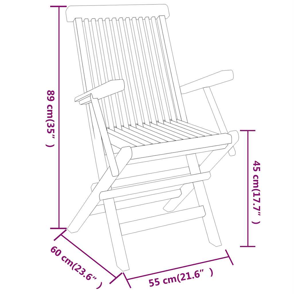 Garden Dining Set | Natural Teak