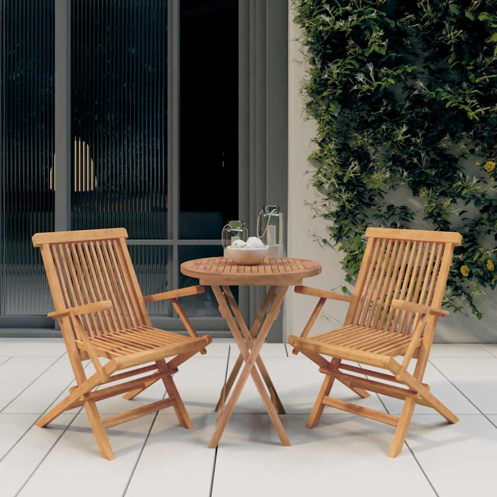 Garden Dining Set | Natural Teak