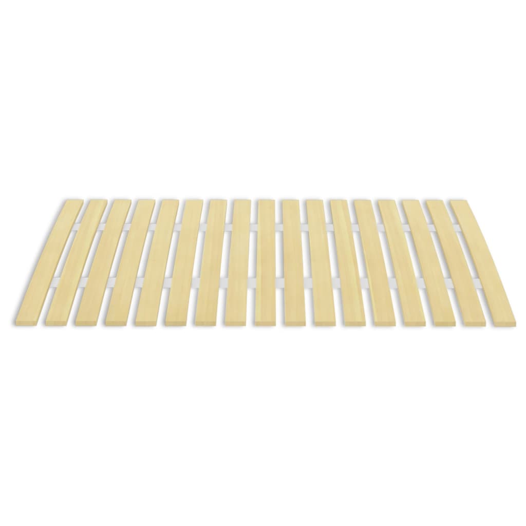 vidaXL Slatted Bed Base with 17 Slats 70x200 cm