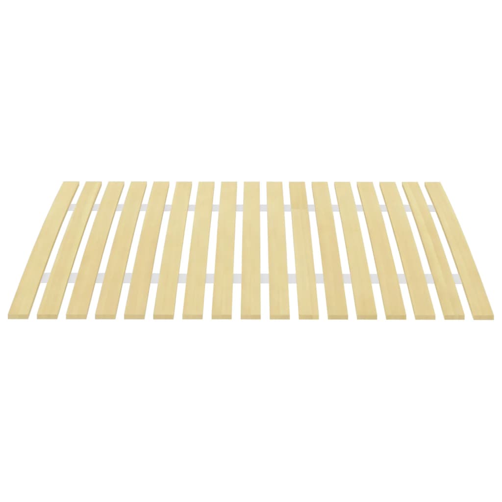 vidaXL Slatted Bed Base with 17 Slats 80x200 cm