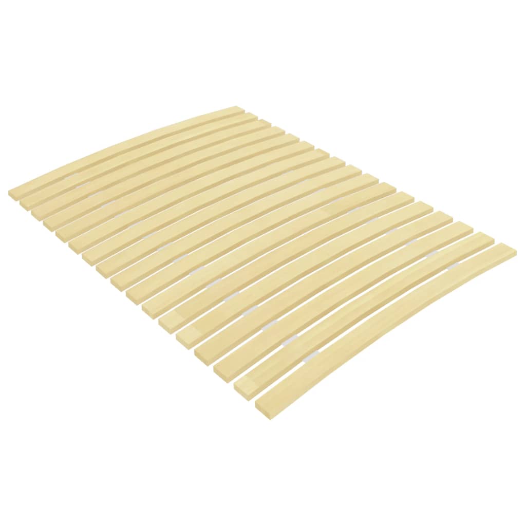 vidaXL Slatted Bed Base with 17 Slats 90x200 cm