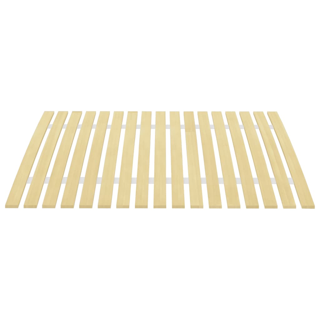 vidaXL Slatted Bed Base with 17 Slats 90x200 cm