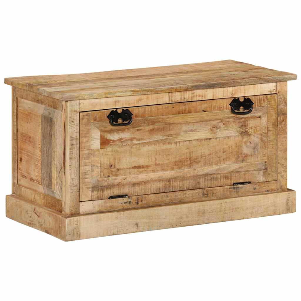 337827 vidaXL Shoe Storage Bench 85x40x45 cm Solid Mango Wood