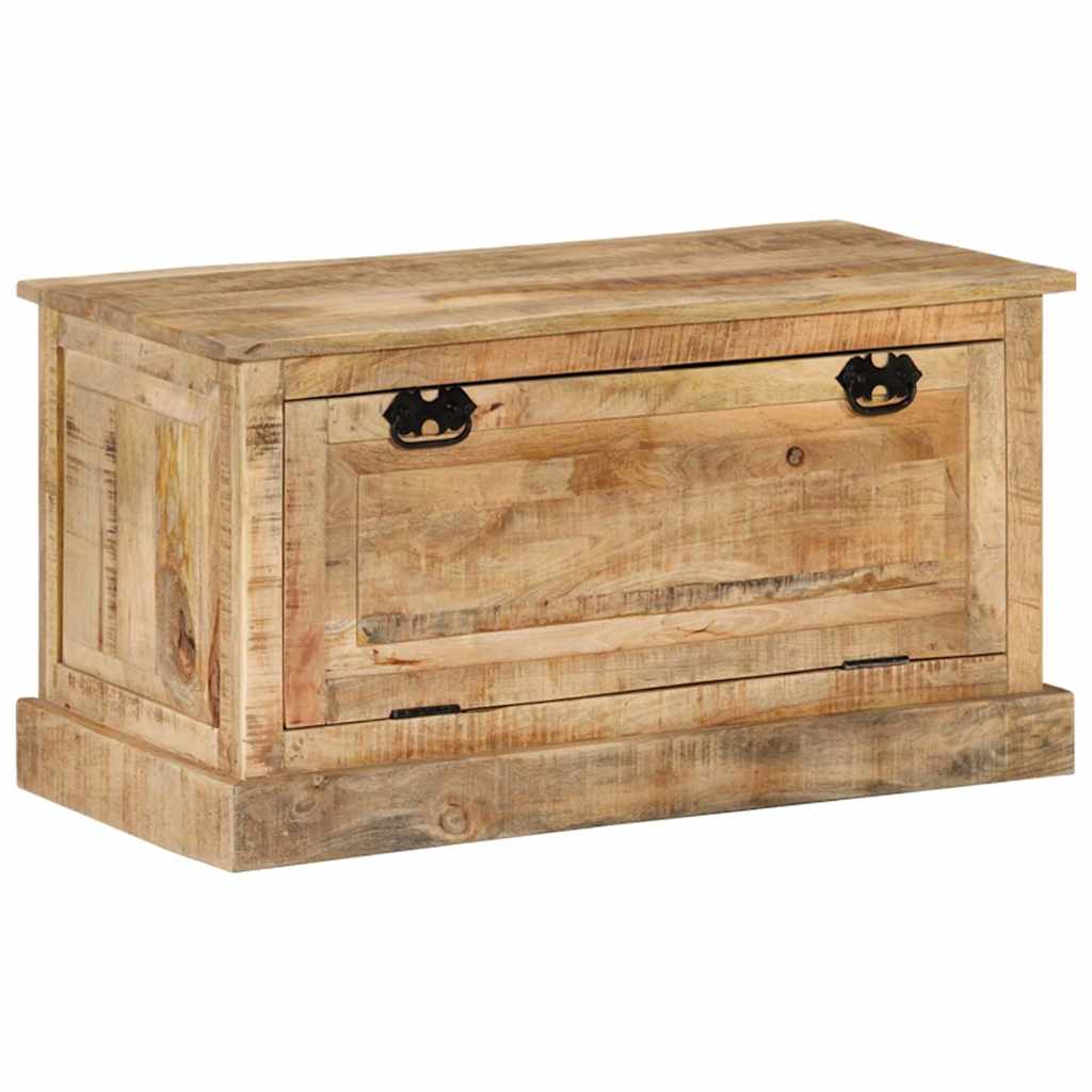 337827 vidaXL Shoe Storage Bench 85x40x45 cm Solid Mango Wood